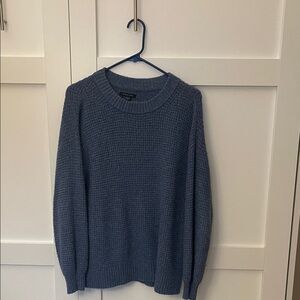 American Eagle Outfitters Blue Crewneck Sweater